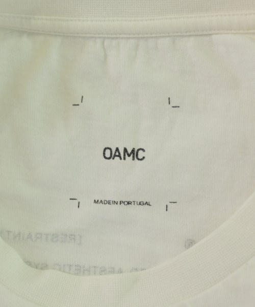 OAMC（オーエーエムシー）Tシャツ・カットソー 白 サイズ:M メンズ/2200681833036