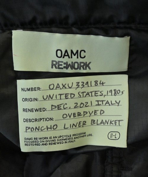 OAMC（オーエーエムシー）ショートパンツ 黒 サイズ:S メンズ/2200698320055