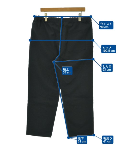 OAMC（オーエーエムシー）スラックス 黒 サイズ:L メンズ/2200657716011