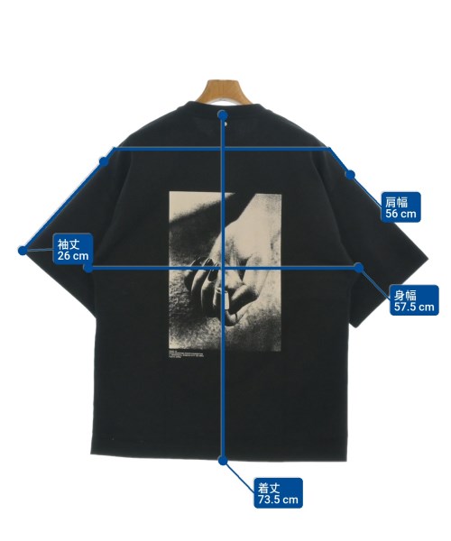 OAMC（オーエーエムシー）Tシャツ・カットソー 黒 サイズ:M メンズ/2200657383930