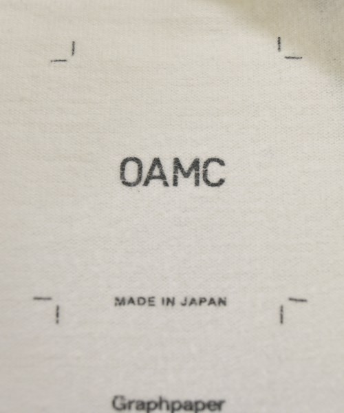 OAMC（オーエーエムシー）Tシャツ・カットソー 白 サイズ:-(XL位) メンズ/2200713906202