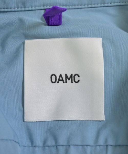 OAMC（オーエーエムシー）カジュアルシャツ 青 サイズ:M メンズ/2200714475028