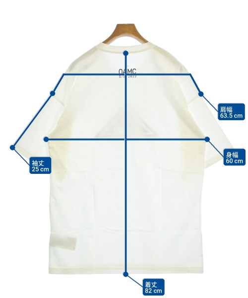 OAMC（オーエーエムシー）Tシャツ・カットソー 白 サイズ:XL メンズ/2200715300015