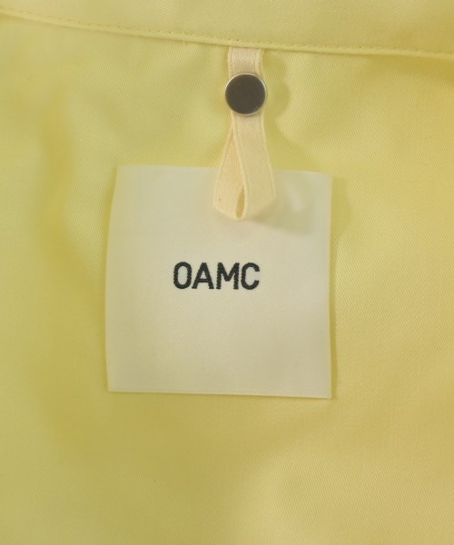 OAMC（オーエーエムシー）カジュアルシャツ 黄 サイズ:S メンズ/2200717406036