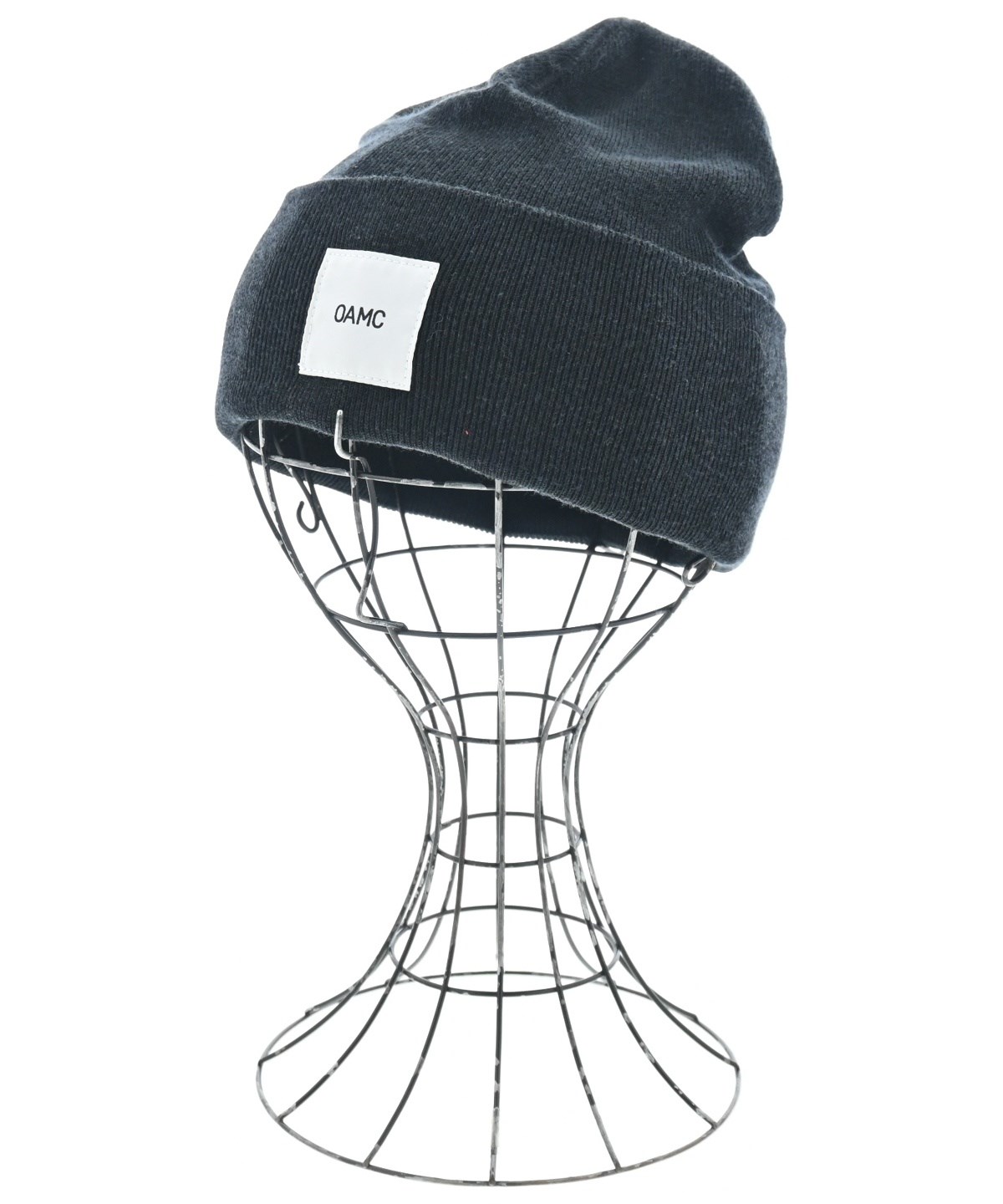 OAMC 黒 ニット帽　ビーニー OAMC（オーエーエムシー）ニットキャップ・ビーニー 黒 サイズ