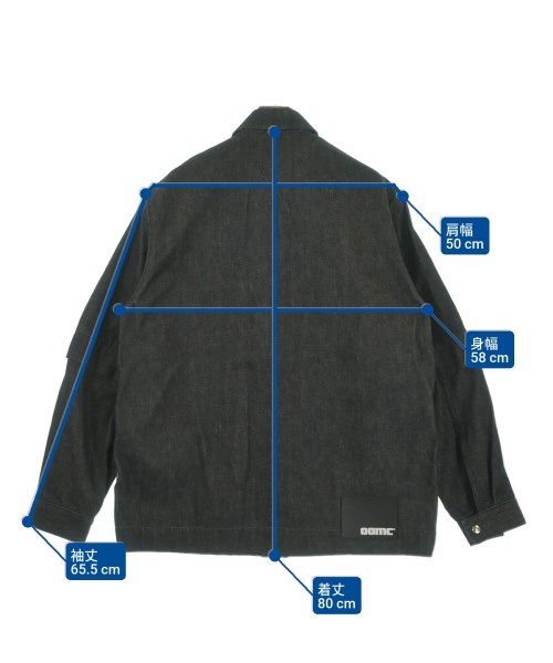 OAMC（オーエーエムシー）デニムジャケット 黒 サイズ:S メンズ/2200647741061