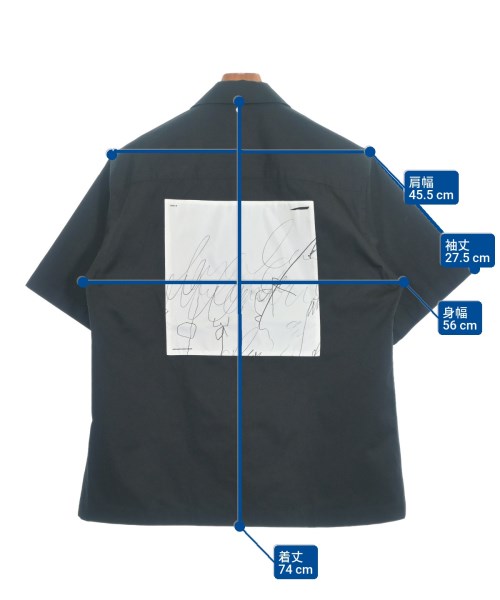 OAMC（オーエーエムシー）カジュアルシャツ 黒 サイズ:S メンズ/2200650216020