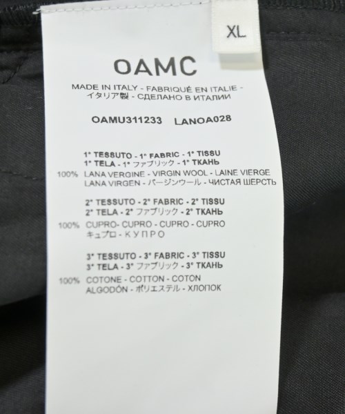 OAMC（オーエーエムシー）その他 黒 サイズ:XL メンズ/2200705010092