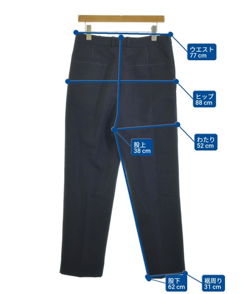 OAMC（オーエーエムシー）スラックス 紺 サイズ:29(S位) メンズ/2200664064068