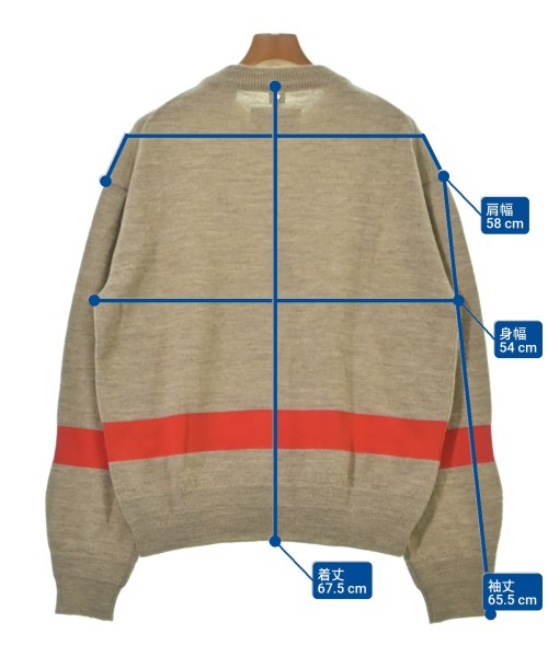 OAMC（オーエーエムシー）ニット・セーター ベージュ サイズ:XL メンズ/2200665456022