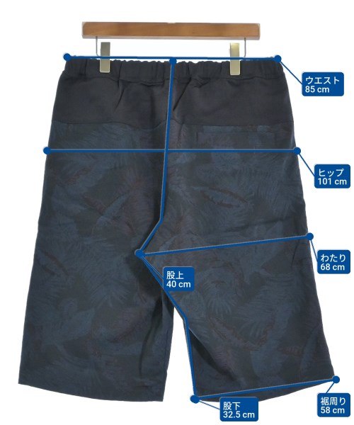 OAMC（オーエーエムシー）ショートパンツ 紺 サイズ:XL メンズ/2200670998050
