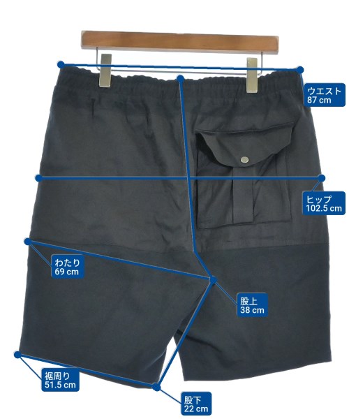 OAMC（オーエーエムシー）ショートパンツ 紺 サイズ:XXL メンズ/2200670998067