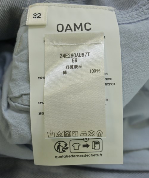 OAMC（オーエーエムシー）デニムパンツ 青 サイズ:32(L位) メンズ/2200722713068