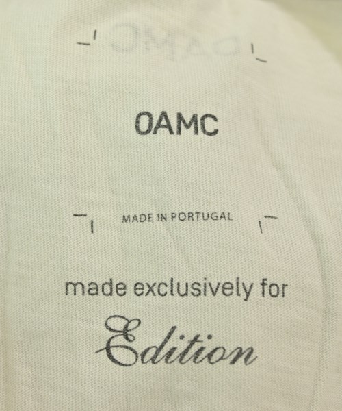 OAMC（オーエーエムシー）Tシャツ・カットソー 白 サイズ:M メンズ/2200679772057