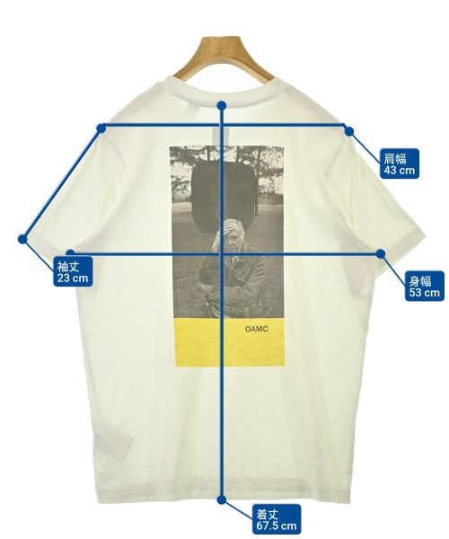 OAMC（オーエーエムシー）Tシャツ・カットソー 白 サイズ:S メンズ/2200679772071