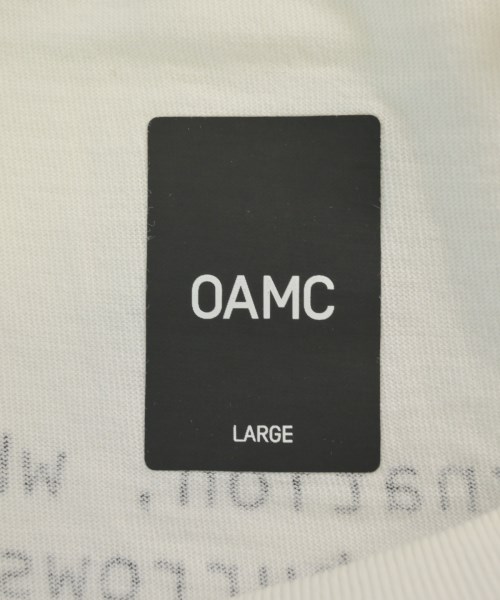 OAMC（オーエーエムシー）Tシャツ・カットソー 白 サイズ:L メンズ/2200685871232
