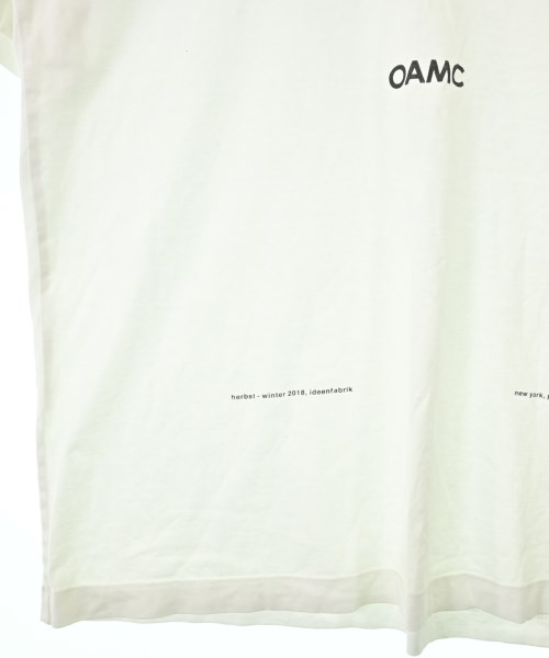 OAMC（オーエーエムシー）Tシャツ・カットソー 白 サイズ:S メンズ/2200685625040