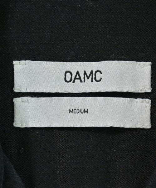 OAMC（オーエーエムシー）カジュアルシャツ 黒 サイズ:M メンズ/2200682890052