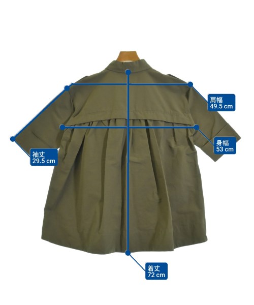 ID DAILYWEAR（アイディーデイリーウェア）カジュアルシャツ カーキ サイズ:F レディース/2200665274039