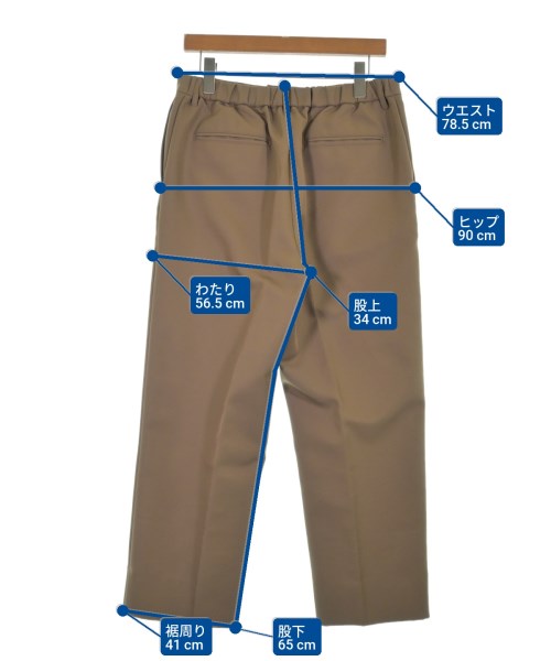 NEON SIGN（ネオンサイン）スラックス 茶 サイズ:48(L位) メンズ/2200637235204