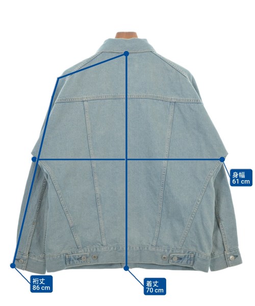 NEON SIGN（ネオンサイン）デニムジャケット 青 サイズ:44(S位) メンズ/2200677387024