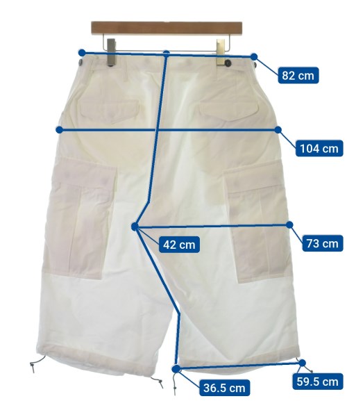 TUKI（ツキ）ショートパンツ 白 サイズ:-(L位) メンズ/2200495157014