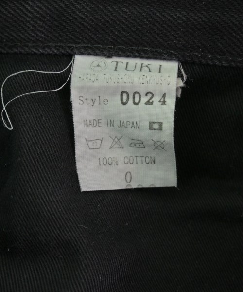 TUKI（ツキ）デニムパンツ 黒 サイズ:0(XS位) メンズ/2200483429239