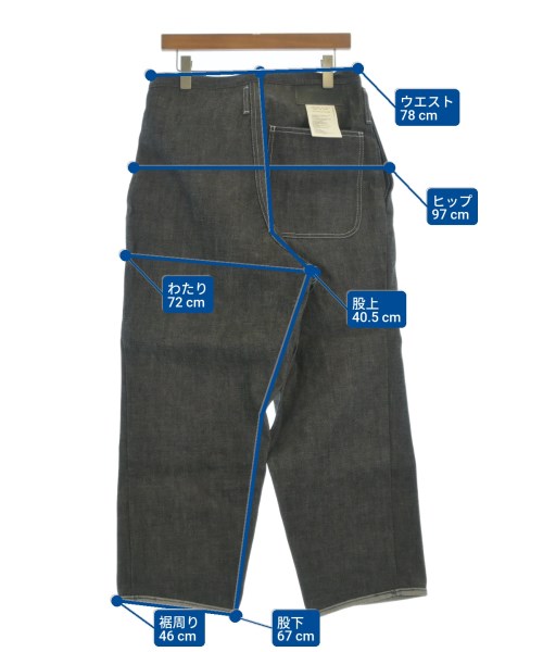 TUKI（ツキ）デニムパンツ 紺 サイズ:2(M位) メンズ/2200648971085