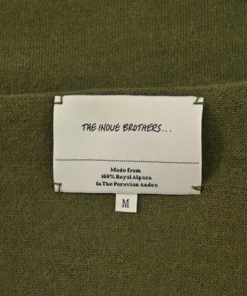 THE INOUE BROTHERS（ザイノウエブラザーズ）ニット・セーター カーキ サイズ:M メンズ/2200637931243