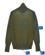 THE INOUE BROTHERS（ザイノウエブラザーズ）ニット・セーター カーキ サイズ:M メンズ/2200637931243