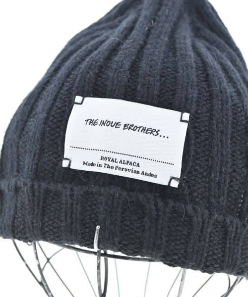 THE INOUE BROTHERS（ザイノウエブラザーズ）ニットキャップ・ビーニー 黒 サイズ:- メンズ/2200631956112