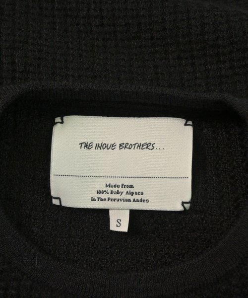 THE INOUE BROTHERS（ザイノウエブラザーズ）ニット・セーター 黒 サイズ:S メンズ/2200627568022