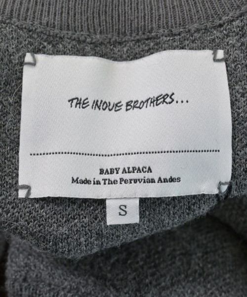 THE INOUE BROTHERS（ザイノウエブラザーズ）ニット・セーター グレー サイズ:S メンズ/2200627774010