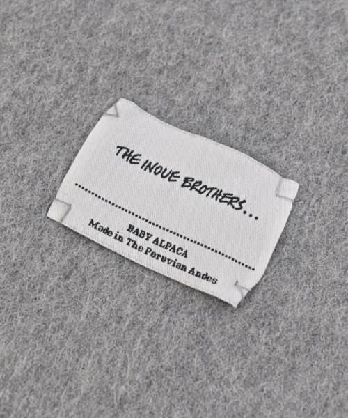 THE INOUE BROTHERS（ザイノウエブラザーズ）マフラー グレー サイズ:- メンズ/2200632907205