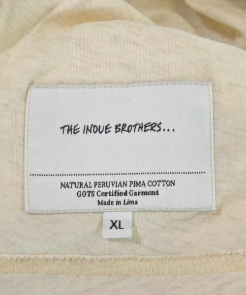 THE INOUE BROTHERS（ザイノウエブラザーズ）Tシャツ・カットソー ベージュ サイズ:XL メンズ/2200609338124
