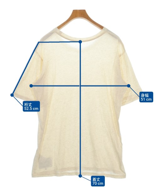 THE INOUE BROTHERS（ザイノウエブラザーズ）Tシャツ・カットソー ベージュ サイズ:XL メンズ/2200609338124