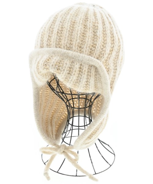 THE INOUE BROTHERS(ザイノウエブラザーズ)ニットキャップ・ビーニー ベージュ サイズ:-/2200674602090