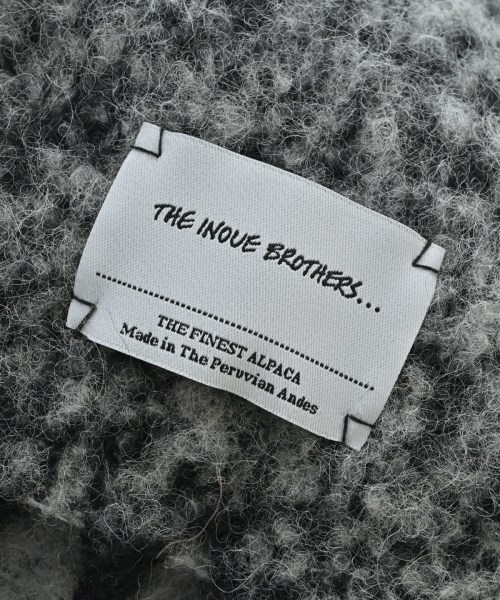 THE INOUE BROTHERS（ザイノウエブラザーズ）マフラー 白 サイズ:- メンズ/2200674138094