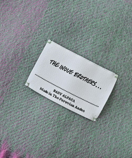 THE INOUE BROTHERS（ザイノウエブラザーズ）ストール ピンク サイズ:- レディース/2200676549096