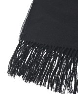 THE INOUE BROTHERS（ザイノウエブラザーズ）ストール 黒 サイズ:- メンズ/2200648596073