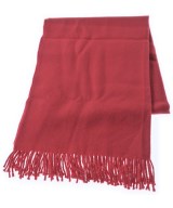 THE INOUE BROTHERS（ザイノウエブラザーズ）マフラー 赤 サイズ:- メンズ/2200650695023