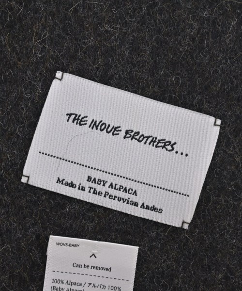 THE INOUE BROTHERS（ザイノウエブラザーズ）マフラー グレー サイズ:- メンズ/2200658168147