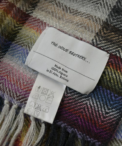 THE INOUE BROTHERS（ザイノウエブラザーズ）マフラー グレー サイズ:- メンズ/2200661643044