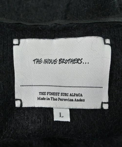 THE INOUE BROTHERS（ザイノウエブラザーズ）カーディガン 黒 サイズ:L メンズ/2200651072021
