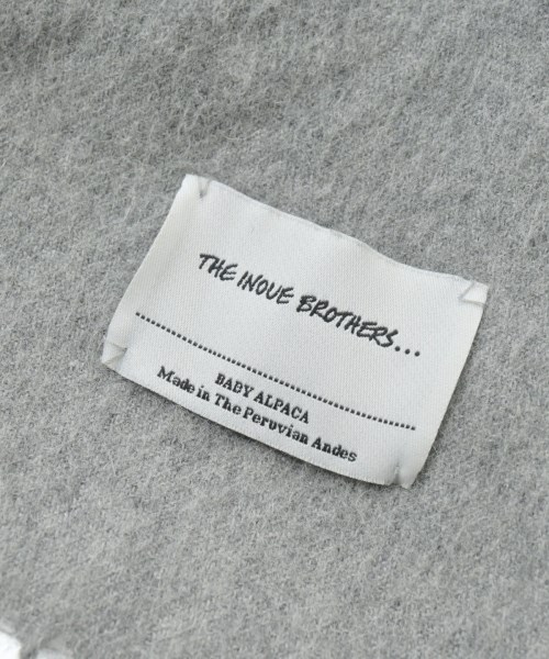 THE INOUE BROTHERS（ザイノウエブラザーズ）マフラー グレー サイズ:- メンズ/2200653473062