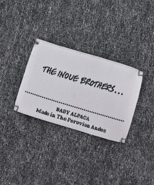 THE INOUE BROTHERS（ザイノウエブラザーズ）マフラー グレー サイズ:- メンズ/2200653521022