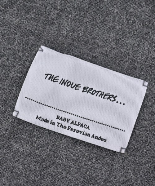 THE INOUE BROTHERS（ザイノウエブラザーズ）マフラー グレー サイズ:- メンズ/2200653521039