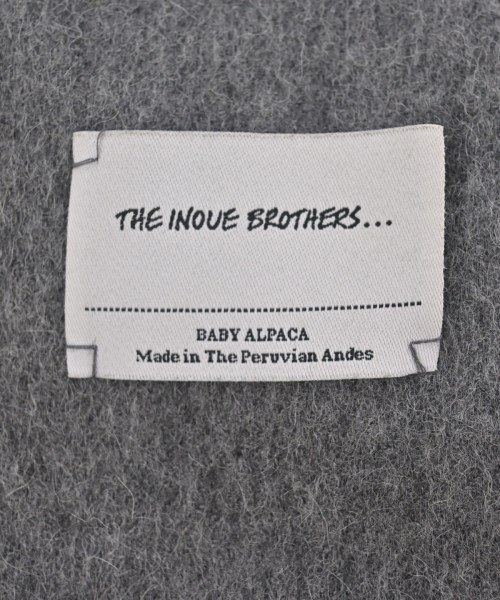 THE INOUE BROTHERS（ザイノウエブラザーズ）マフラー グレー サイズ:- メンズ/2200708319048
