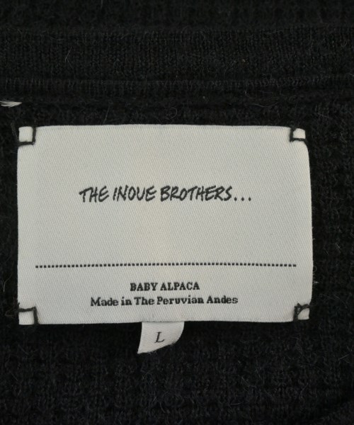 THE INOUE BROTHERS（ザイノウエブラザーズ）ニット・セーター 黒 サイズ:L メンズ/2200669482072