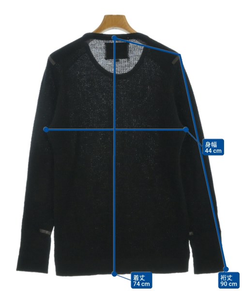 THE INOUE BROTHERS（ザイノウエブラザーズ）ニット・セーター 黒 サイズ:L メンズ/2200669482072